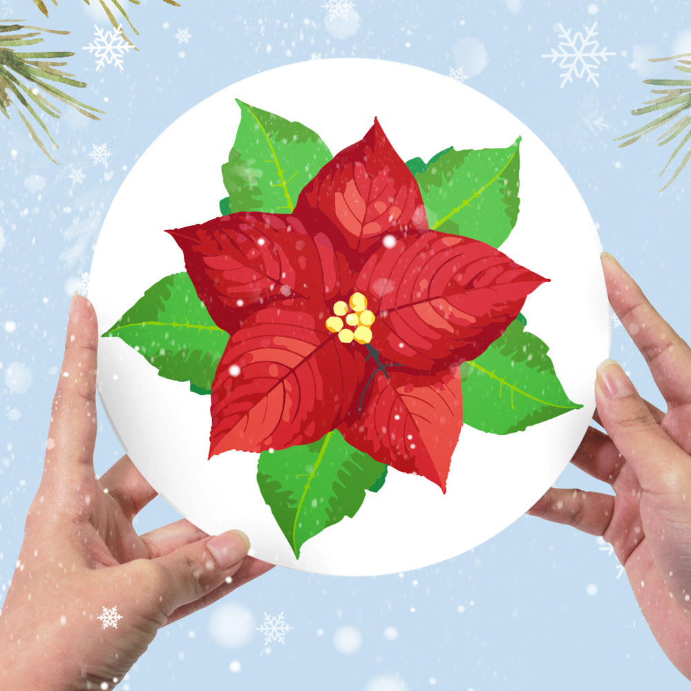 4Pcs Christmas Candy and Gift Placemats Paint by Numbers