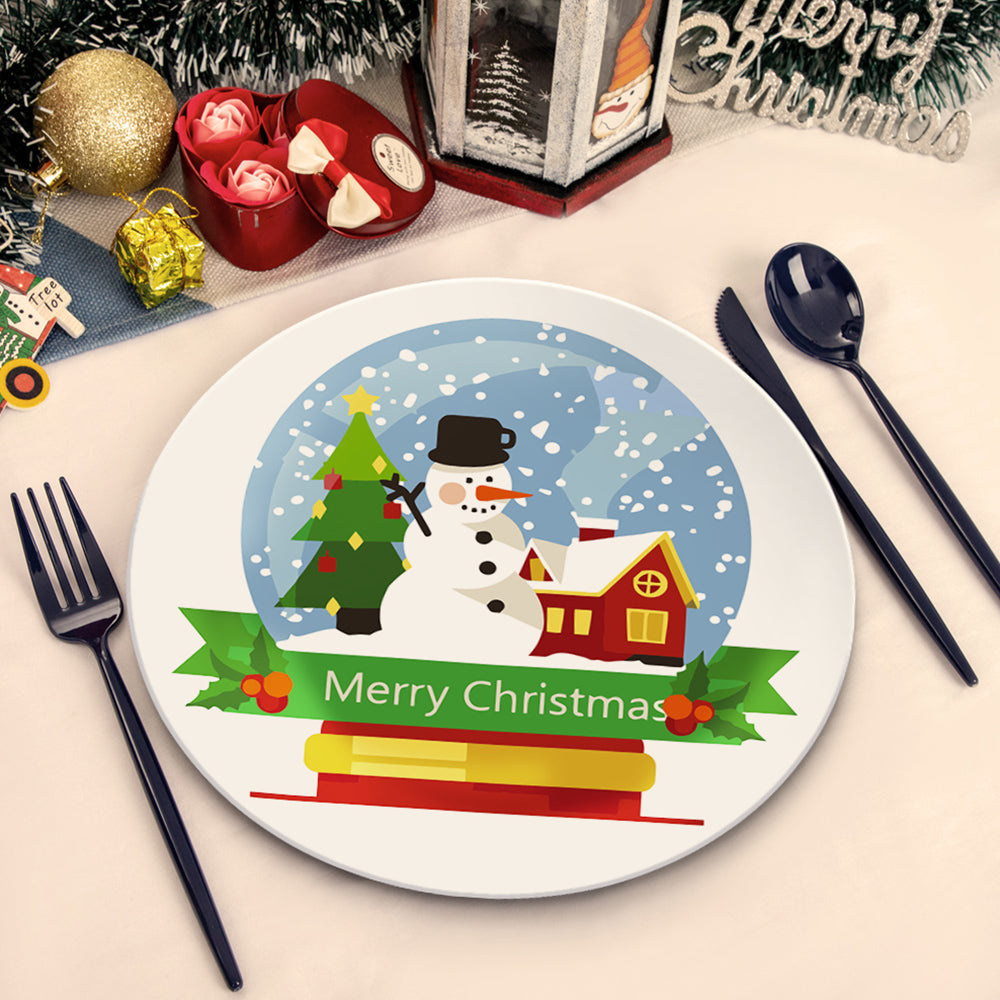 4Pcs Happy Santa Claus Placemats Paint by Numbers