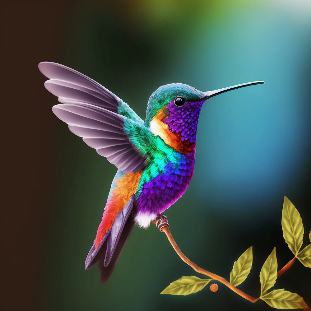 Hummingbird Paint by Numbers