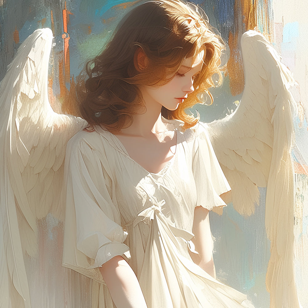 Angel and Sunshine Paint by Numbers