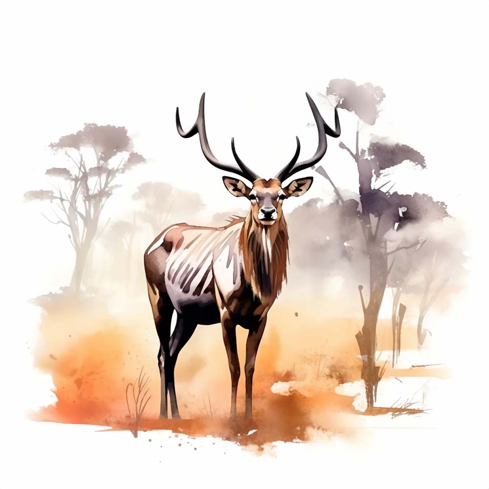 Elk Paint by Numbers