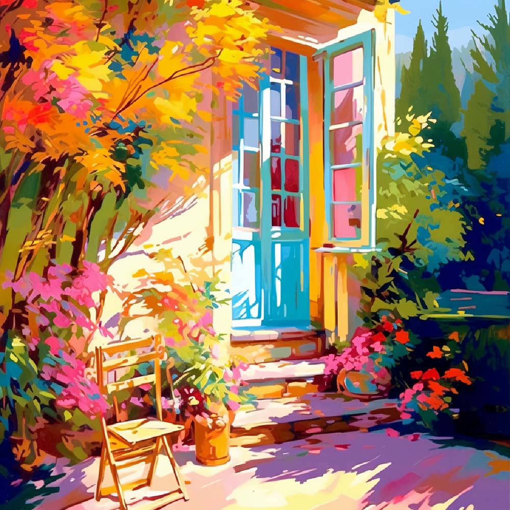 Autumn Sunshine Paint by Numbers