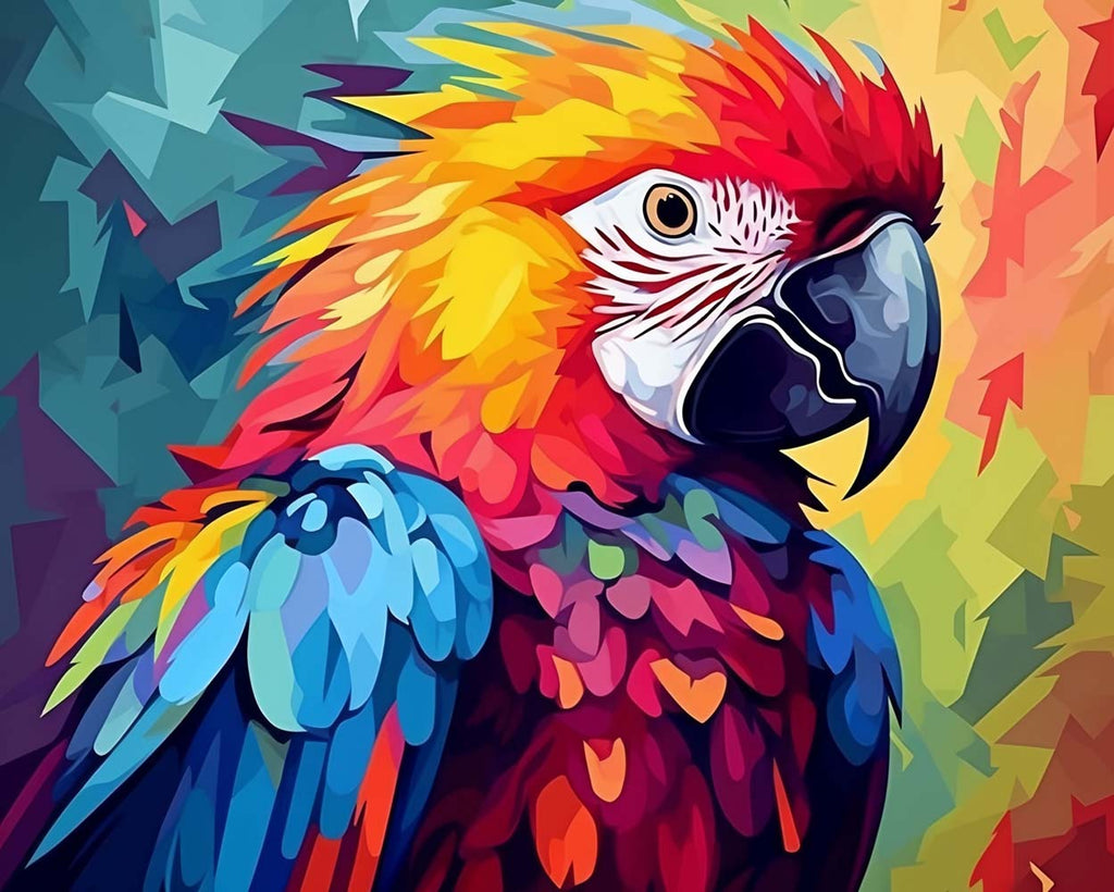 Parrot Paint by Numbers