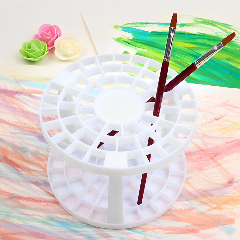 Brush Holder with 49 Grids