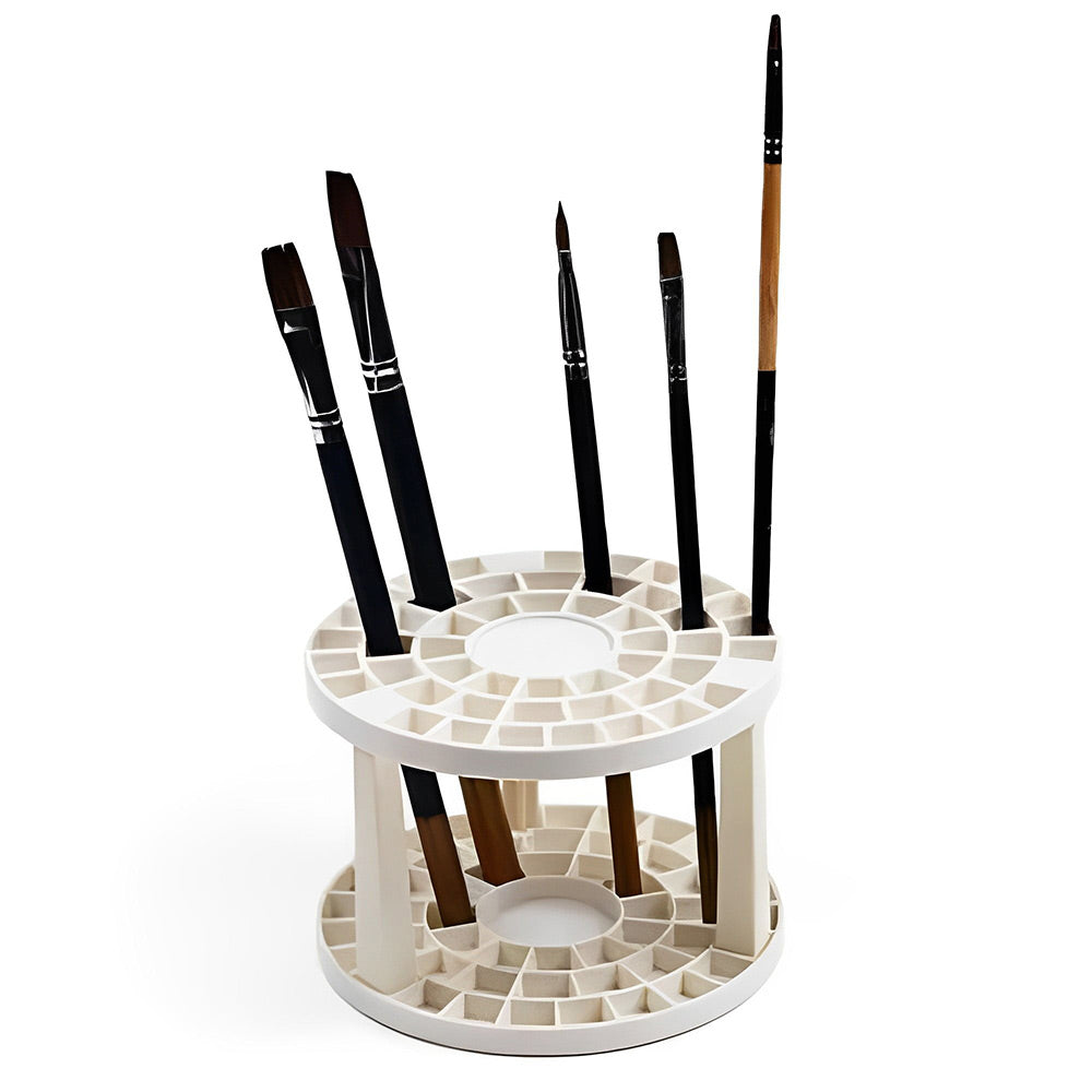 Brush Holder with 49 Grids