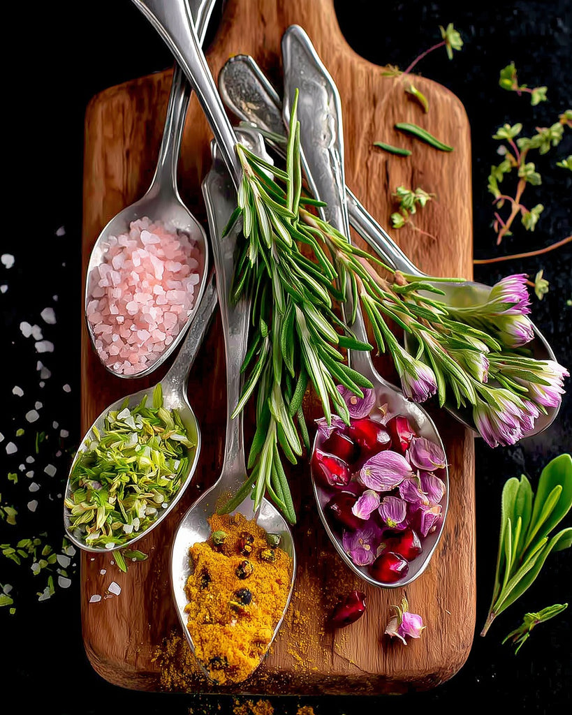 Cutting Board and Condiments Paint by Numbers