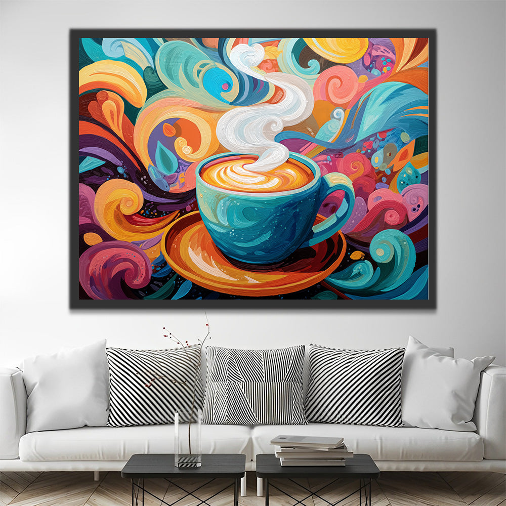 Delicious Coffee Paint by Numbers