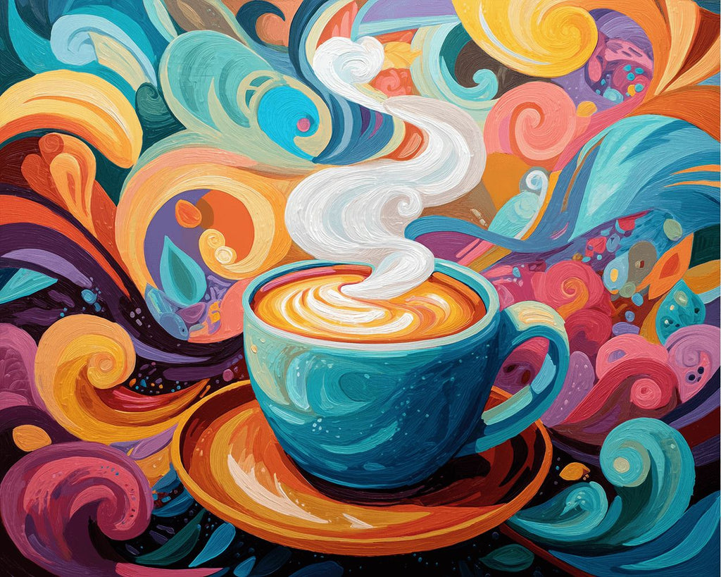 Delicious Coffee Paint by Numbers
