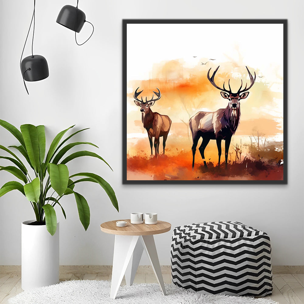 Elks Paint by Numbers