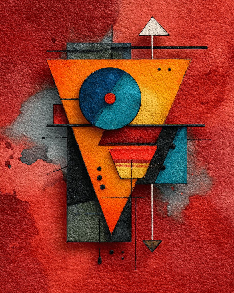 Gorgeous Geometric Shapes Paint by Numbers