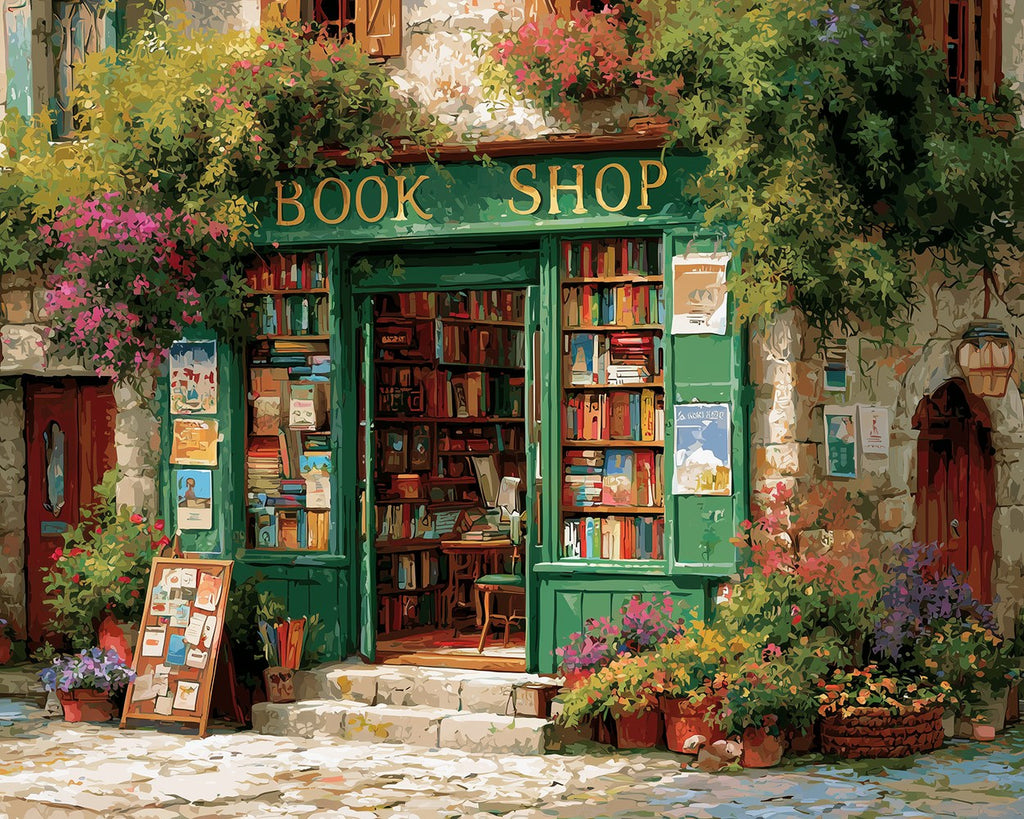 Green Book Shop Paint by Numbers