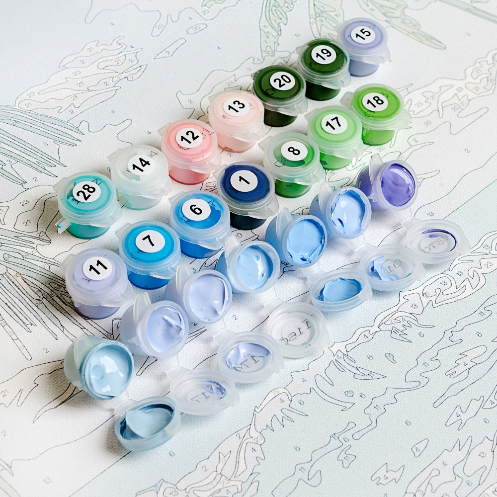 Happyforart Paint by Numbers Colors