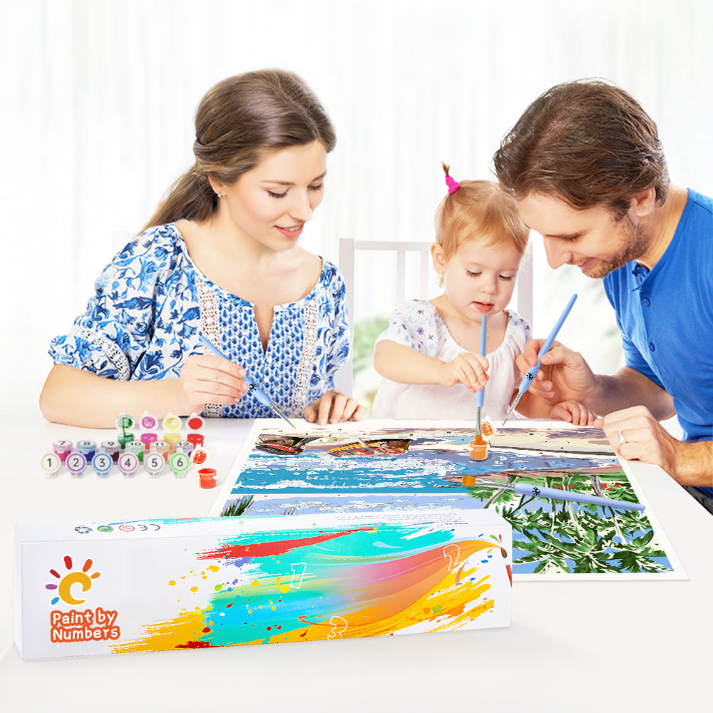 Happyforart Paint by Numbers Family
