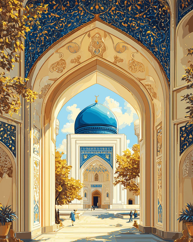 Magnificent Palace Paint by Numbers