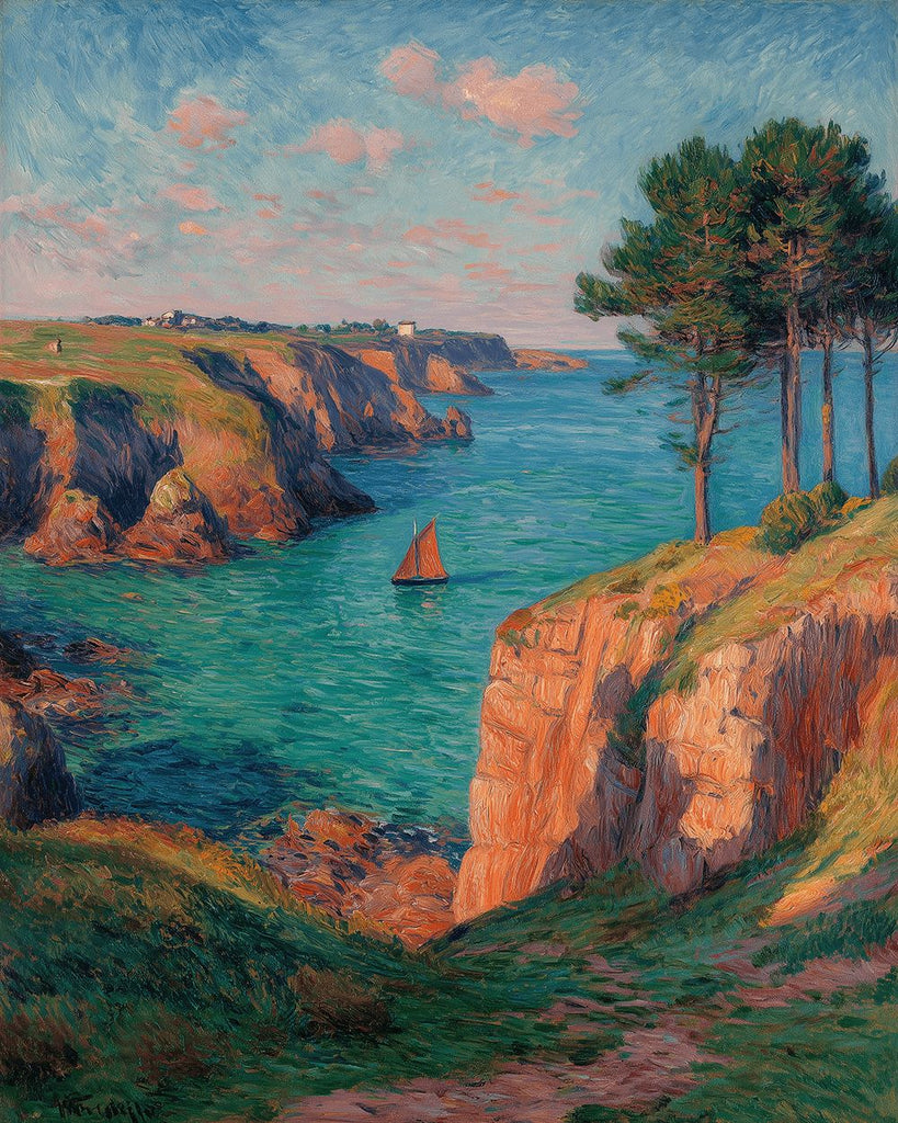 Rocks by the Bay Paint by Numbers