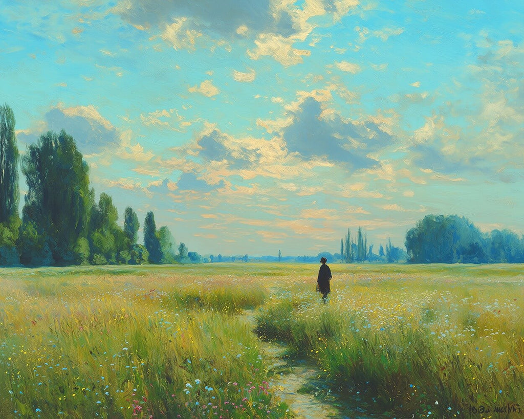 Spring Fields Paint by Numbers