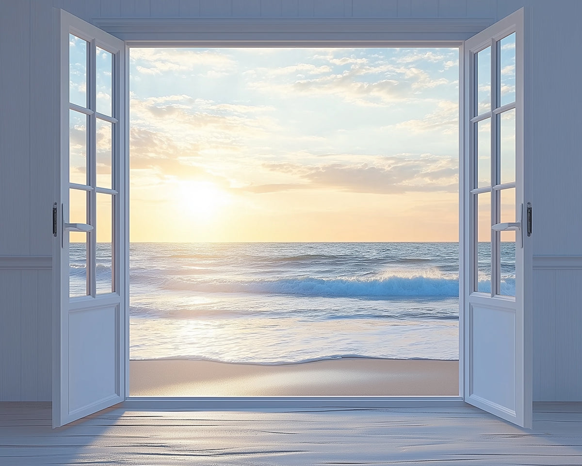 Paint by Numbers The Sea Outside the Window – Happyforart.com