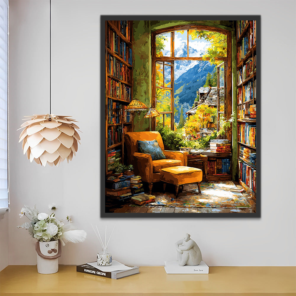 The Study in the Valley Paint by Numbers