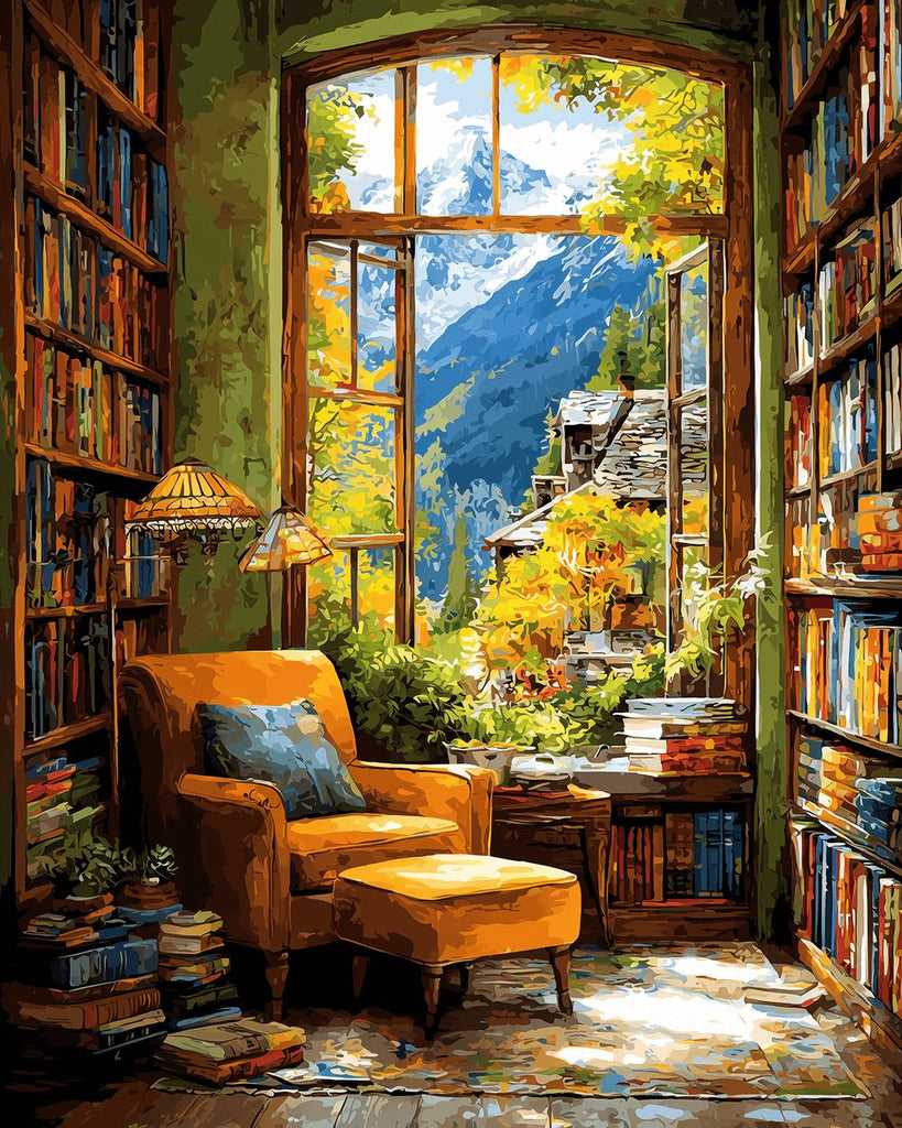 The Study in the Valley Paint by Numbers