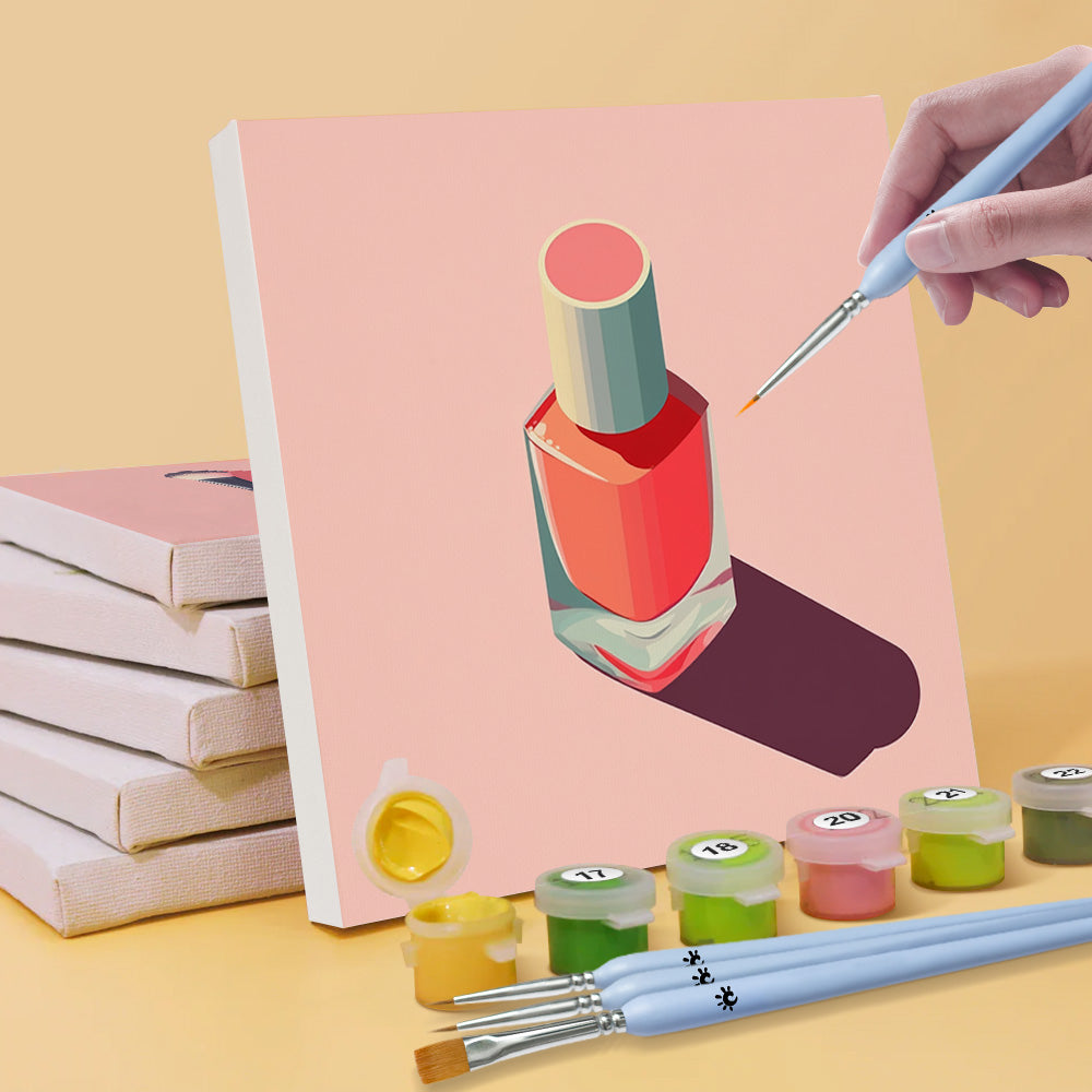 Trendy Cosmetics 6 Pieces Mini Paint by Numbers